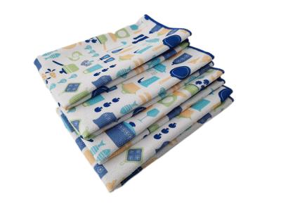 Toalhas impressas lisas de Microfiber de panos de limpeza de Microfiber 40x60cm