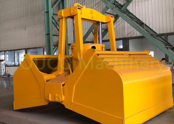 Vessel Clamshell Crane Bucket Steel Structure High Load Bearing Capacity