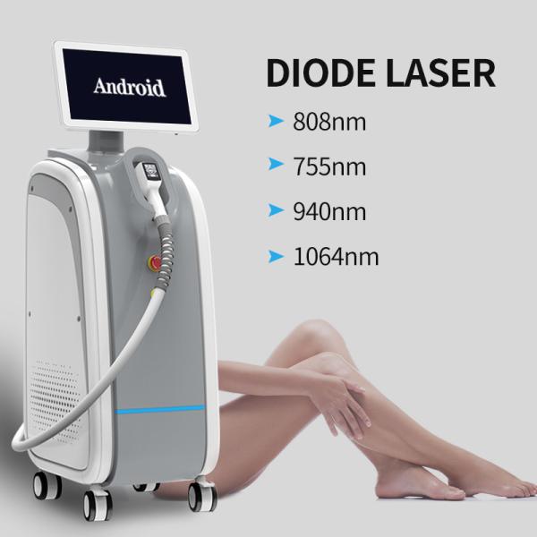 Vertical Diode Laser Hair Removal Machine Gold Standard Pain Free For Salon