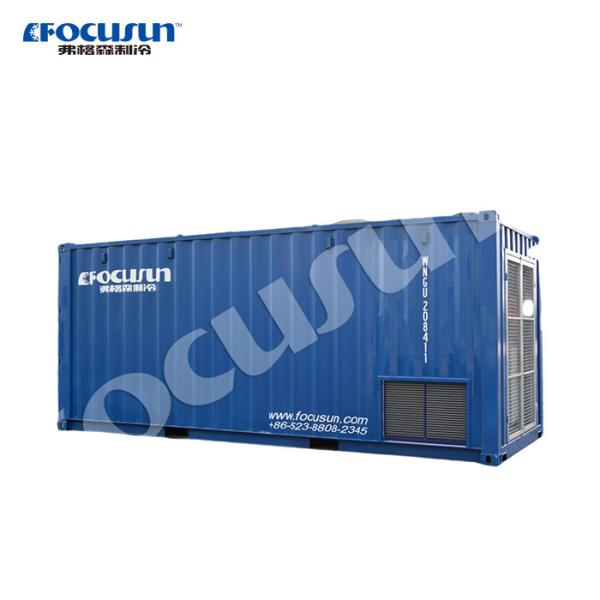 20ft Solar Container for Meat Vegetable Fish and Fruit Storage Building Material Shops