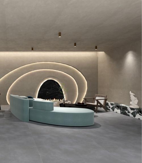 Ceramic Wall Tiles Design Micro Cement Luce 600x1200mm Grey Porcelain Floor And Wall Tiles