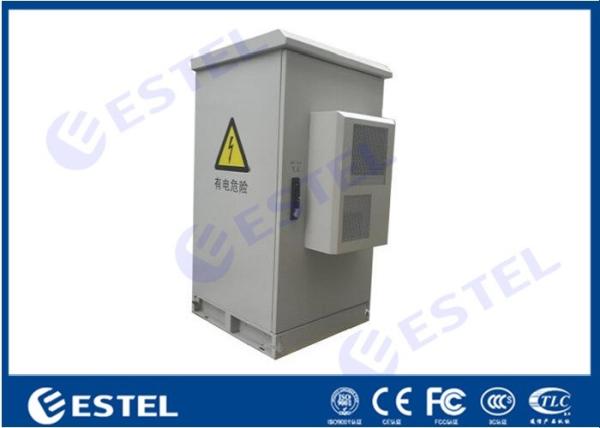 Único sistema de refrigeração galvanizado do permutador de calor da montagem em rack da parede cerco exterior