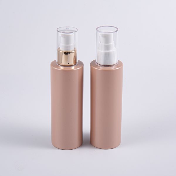 Cosmetics PET Plastic Bottle 120ml With Sprayer Pump