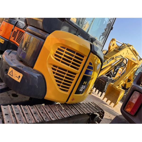 Used Komatsu Excavator PC35MR  Second Hand Mini Excavator 3 Ton