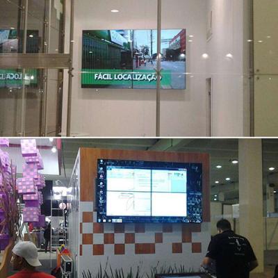Original Samsung 46 Inch HD 500 Nits LCD Video Wall With Hydraulic Support