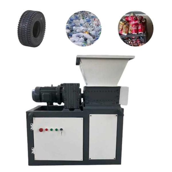 Aluminum Waste Shredder Machine Rubber Cable Recycling Machinery
