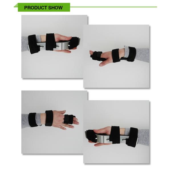 New type hot selling black composite cloths wrist finger splint