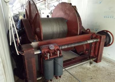 500 KN ont cannelé l'acier électrique de treuil de corde de tambour pour la construction