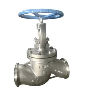Stainless Steel Power Station Valve  Welded Globe Valve PN16 DN150 150Lb 6 Inch CF8