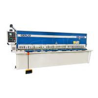 QC12Y ESTUN E21NC Controle Máquina hidráulica de corte de feixe de balanço Máquina manual de corte de chapas de metal