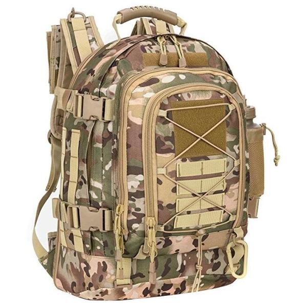 Military Tactical Assault Backpack 3-Day Expandable Backpack Extreme Water Resistant Molle Rucksack For The Outdoors