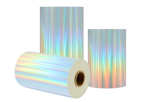 Holographic Laser Dazzling Thermal Lamination Film For Cosmetic Packaging Decoration