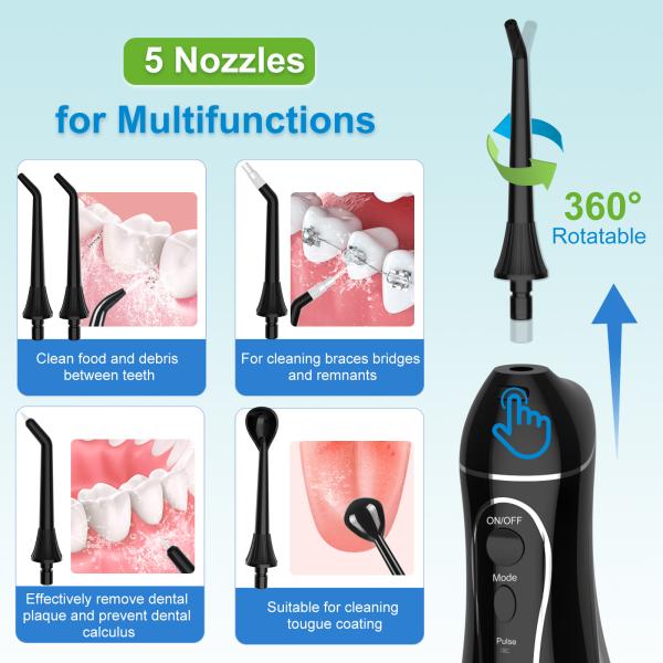 CE FDA Electric Water Flosser Wholesale Oral Irrigator Dental Water Flosser For Teeth Braces Orthodontic
