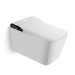 Fashion Wall Hung Smart Toilet with Built-in Ceramic Water Tank For Project Building