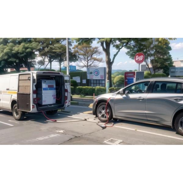 11.5KWH 20KW постоянного тока Станции быстрой зарядки Мобильные энергохранилища EV Зарядная куча