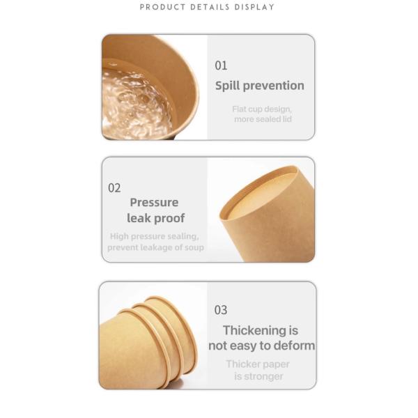 Лапши суш гамбургера бумажной коробки пищевого контейнера Eco контейнеры дружелюбной на вынос