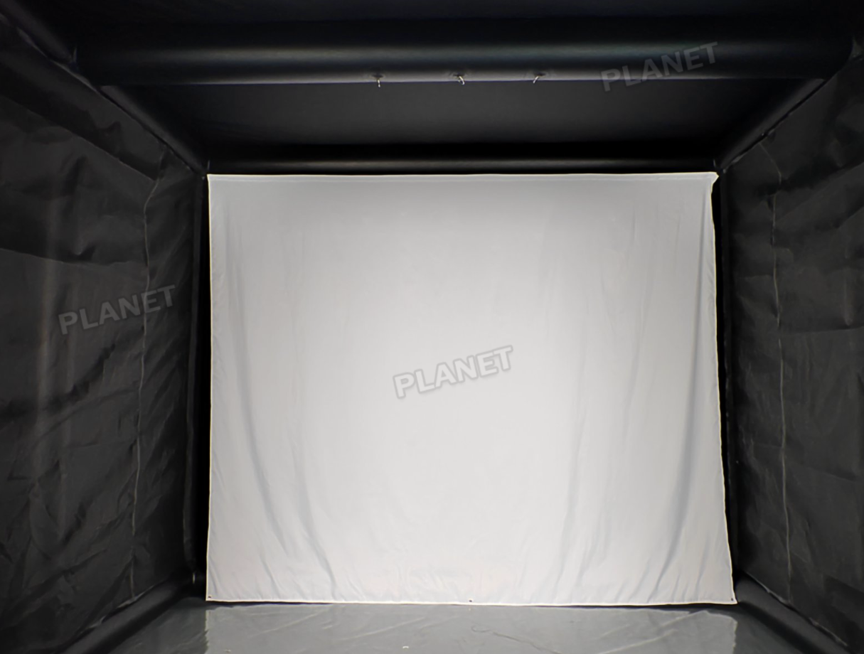 Custom Inflatable Golf Simulator Enclosure Pop up Tent for Training, Exhibition, and Sports Games