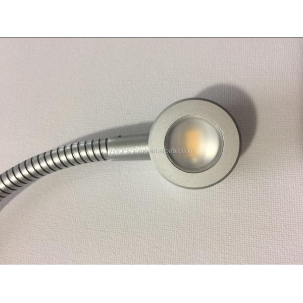 3500K Warm White Electric Wall Mounted USB Charging LED Reading Light for Power Source