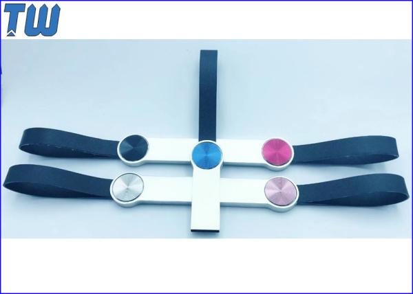 Customized Pantone Color Logo Printing Bracelet 16GB USB Flash Drive