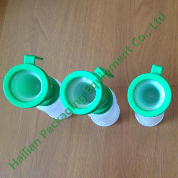 Repuestos de la ordeñadora de la categoría alimenticia, taza plástica de la inmersión del pezón de la capacidad que hace espuma 300ml