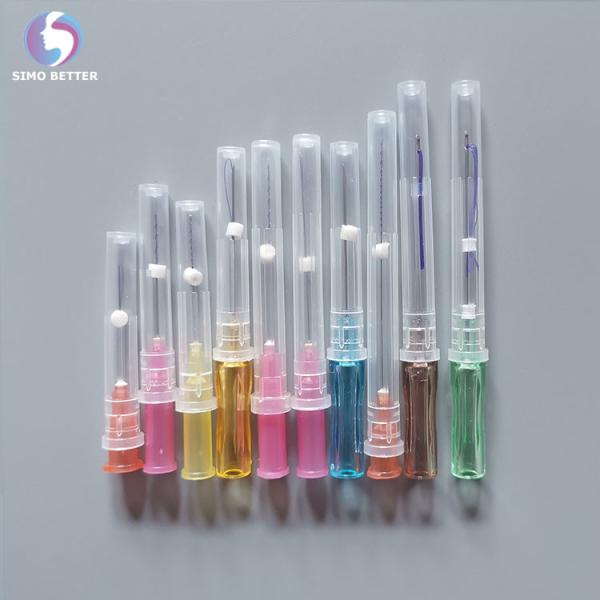 Absorbable blunt cannula Pdo Threads Suture COG 3D 18G 19G pdo thread