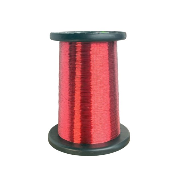 AWG29 0.287mm 1UEW Solderable Polyurethane Enameled Copper Wire Red Wire 180 Grade