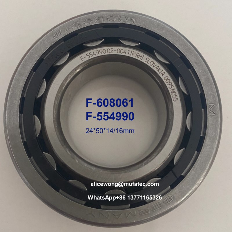 F-608061/F-554990 24x50x14/16 мм цилиндрические подшипники для вала привода транспортного средства