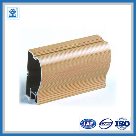 Покрашенные зеленым цветом алюминиевые профили штранг-прессования, штранг-прессования алюминиевого окна