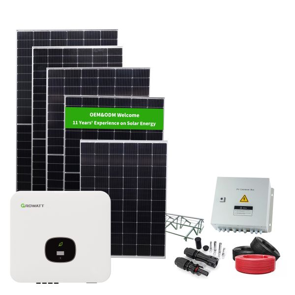 5-10Kw Solar Grid System 5 Hectare Solar Sprinkler Irrigation System 5Kw on Grid Solar Power System Buy for Home