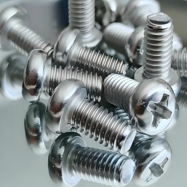 Suitable for Electronics assembly,Food processing machinery and Any application requiring rust resistance stainless steel Phillips round head screw