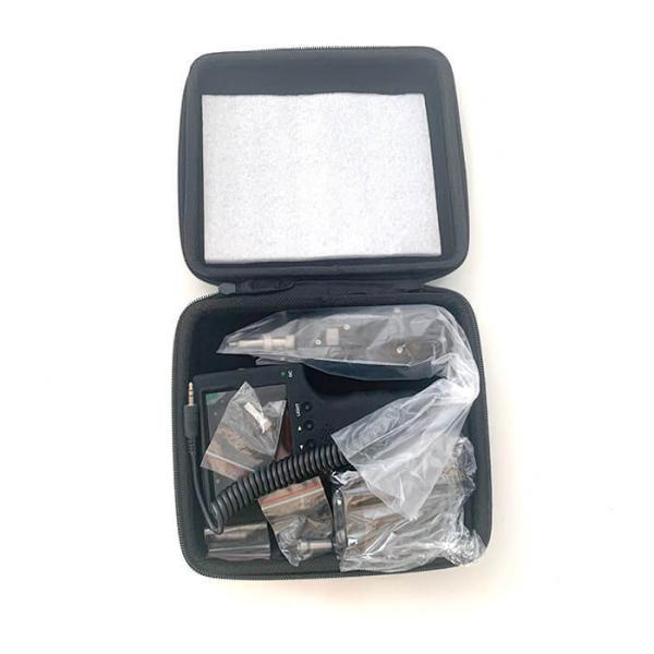 Microscopio de inspección de fibra óptica portátil FTTH de 3,5 pulgadas TFT-LCD Video 180 mm x 98 mm Tamaño