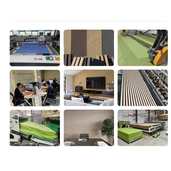 Slatpanel Walnut Acoustic 3D Textured Wood Panels For Walls Ceilings Decorative Panels For Homes