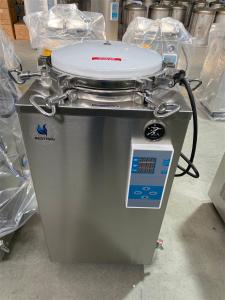 Vertical Laboratory Medical Autoclave Sterilizer machine High Pressure Fully