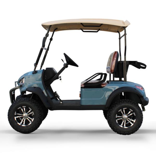 400-500kg Curb Weight 2024 Custom Design Luxury Lifted 2 Passenger Electric Golf Cart With Aluminum Golf Cart Frame