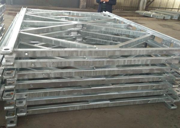 Corrosion Resisting Tower Galvanised Steel Channel Hot Rolled Carbon Steel Material