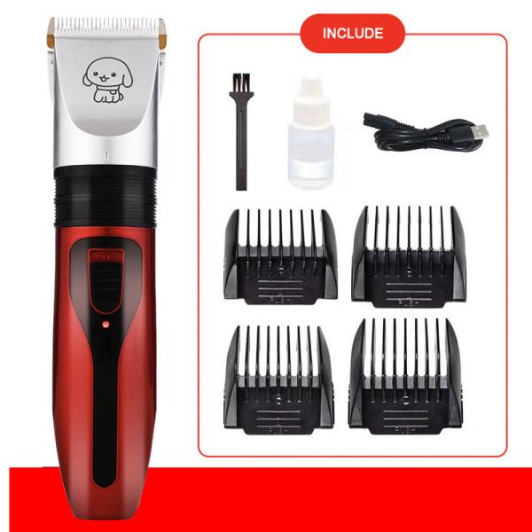 110V-240V Dog Grooming Clippers Cordless Low Noise Cat Grooming Clippers