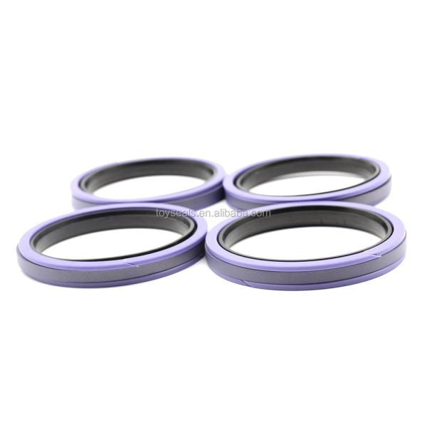 PTFE NBR POM Hydraulic Piston Seals PTFE Hydraulic Cylinder Oil Seal