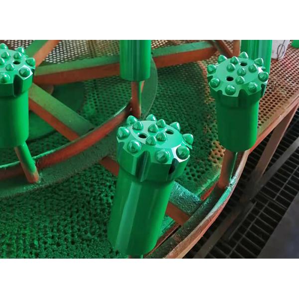 T38 76mm Bench Drilling Button Bit Tungsten Carbide