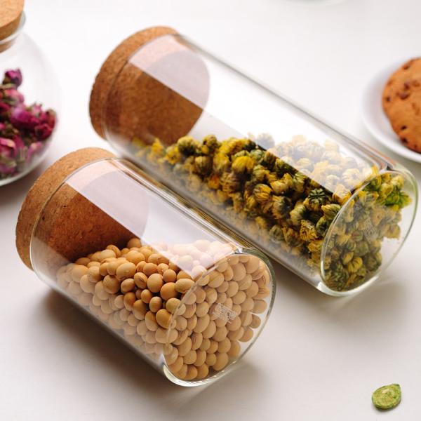 150ml 400ml Borosilicate Glass Sealed Food Storage Jars