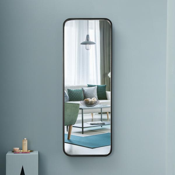 Miroir de chambre à coucher à longueur réelle avec 5 mm de cuivre sans miroir d'argent AC100-240V Voltage