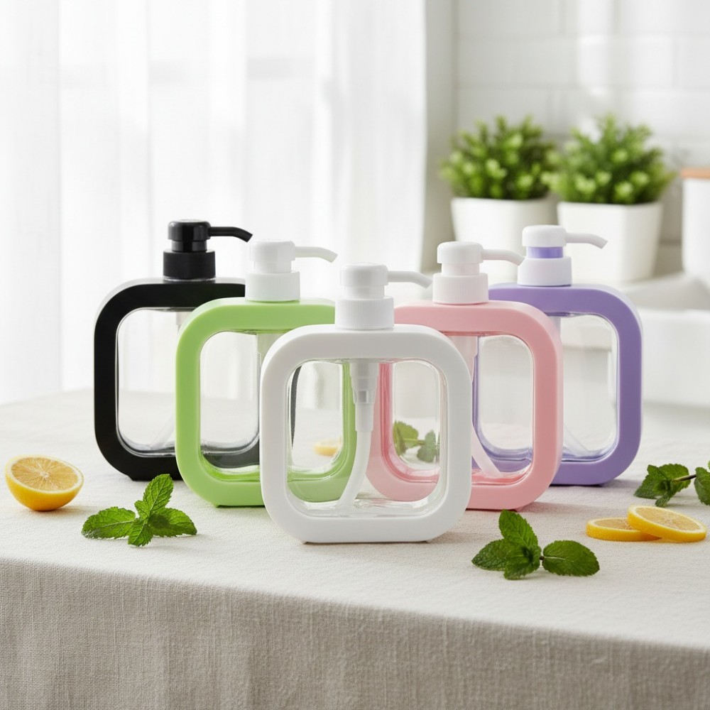Refillable BPA Free Foaming Soap Dispenser Foam Pump Bottle Leak Proof For Bathroom Kitchen