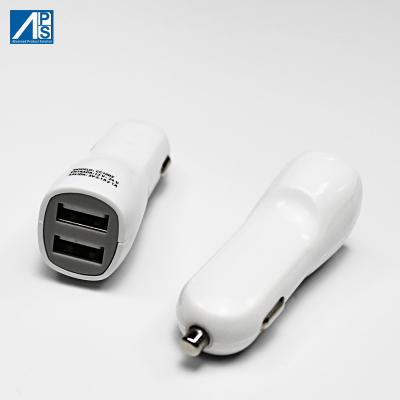 adaptador rápido duplo do carro da carga de USB do carregador do telefone do carro rápido de 12W 5V 2.4A