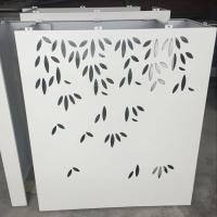 Panneaux en feuille d'aluminium perforés sur mesure pour la décoration esthétique des bâtiments