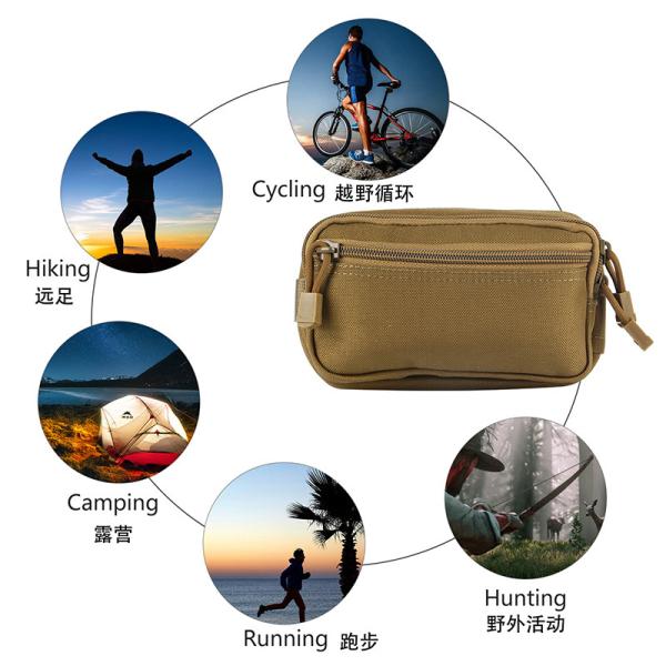 Black / Khaki / Green Outdoor Tactical Bag For Traveling Easy To Clean