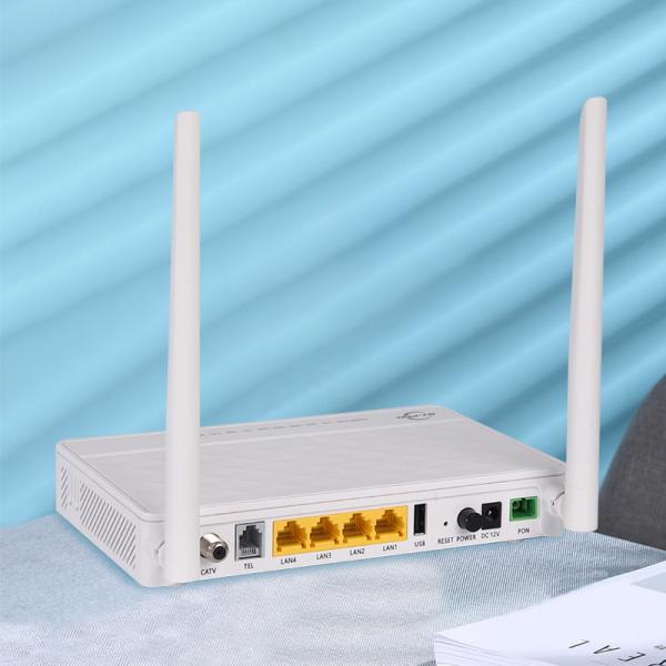 CATV WIFI 1.25Gbps FTTH ONU 1GE Epon Onu Fiber Optic Equipment