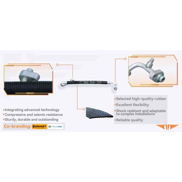 OEM YF-37661 Discharge AC Hoses Ford Taurus Flex 3.5 3.7L 13-19