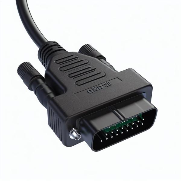 OBD-II to DB9 Diagnostic Adapter Cable 16-Pin Male to 9-Pin Serial