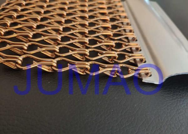 Magic Strong Aluminium Chain Screen , Ceiling Drape Coloured Aluminium Chain