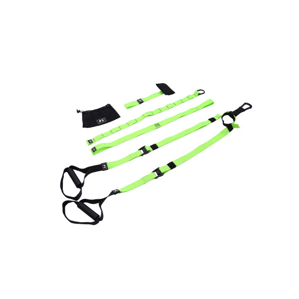 Indoor 2 Belts Long Resistance Bands , 210CM Suspension Trainer Bands