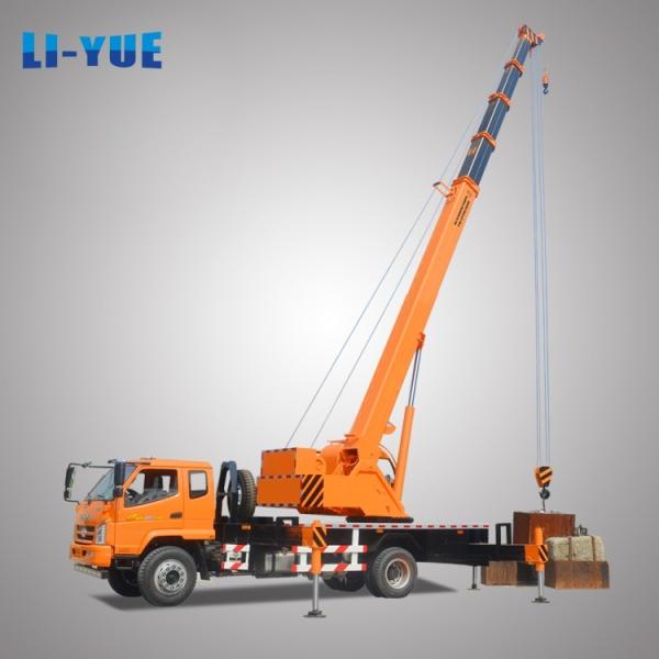 Liyuan Hydraulic Cylinder 12 Ton Mini Truck Crane with High Performance